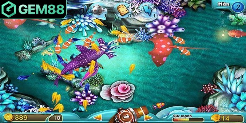 Bắn cá Tiểu Tiên Cá thu hút nhờ loạt tính năng nổi bật