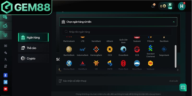 Thành viên cần cân nhắc về mức phí giao dịch trên hệ thống trang game